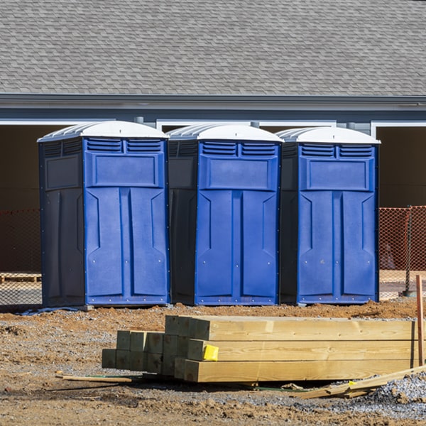 how do you dispose of waste after the porta potties have been emptied in Hugo MN